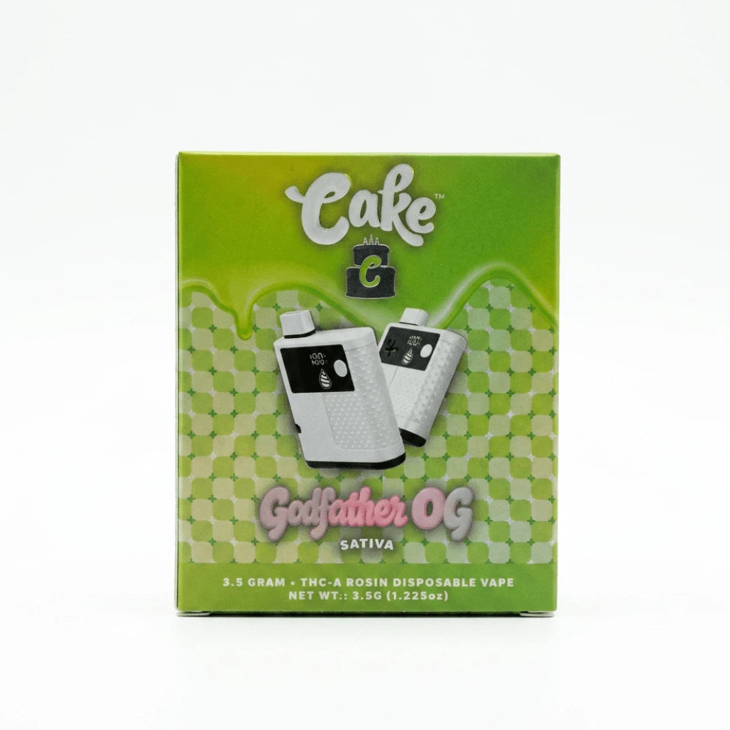Cake 3.5g THCA Disposable Vape | Live Rosin