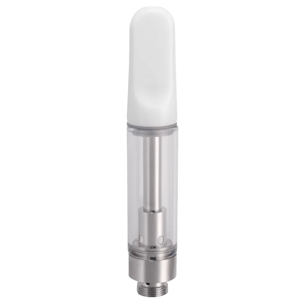 Ceramic cell 1mL 510 cartridge with white ceramic tip