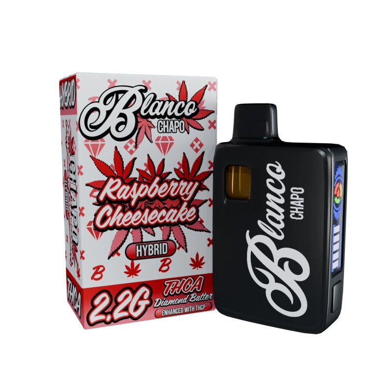 Raspberry Cheesecake Chapo Blanco 2.2g THCA THCP Disposable VapeBruce Banner Chapo Blanco 2.2g Diamond Batter Disposable Vape