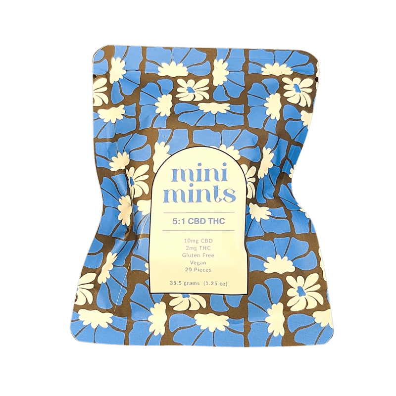 Crested River Mini Mints – 5:1 CBD:THC Microdose Mints