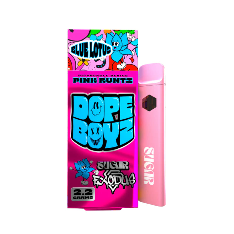 Dope Boyz Blue Lotus Disposable Vape 2.2g – Legal Egyptian Lotus