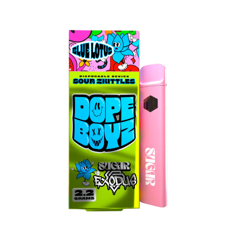 Dope Boyz Blue Lotus Disposable Vape 2.2g – Legal Egyptian Lotus