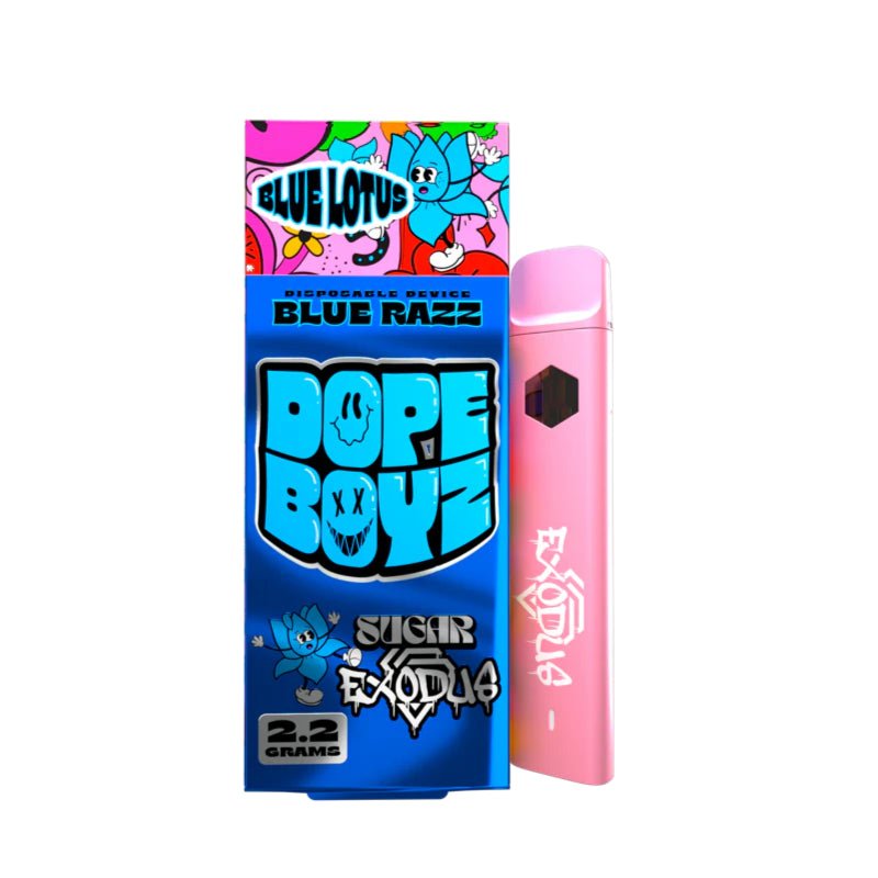 Dope Boyz Blue Lotus Disposable Vape 2.2g Legal Egyptian Lotus Dope Boyz Blue Lotus Disposable Vape 2.2g Legal Egyptian Lotus