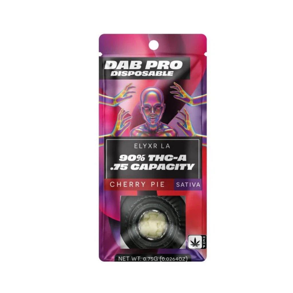 Elyxr Cherry Pie THCA Dab Pro Disposable 750mg (Sativa)