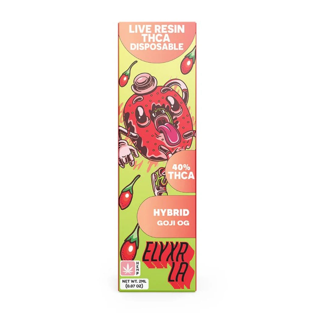 Elyxr LA Goji OG 2g live resin THCA disposable (hybrid)