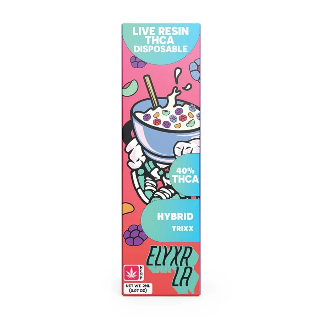 Elyxr LA Trixx 2g live resin THCA disposable (hybrid)