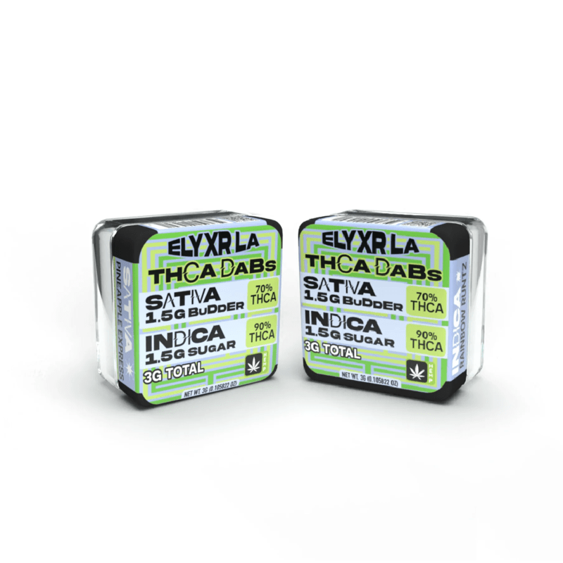 Elyxr Pineapple Express Sugar + Rainbow Runtz Budder Combo 3g