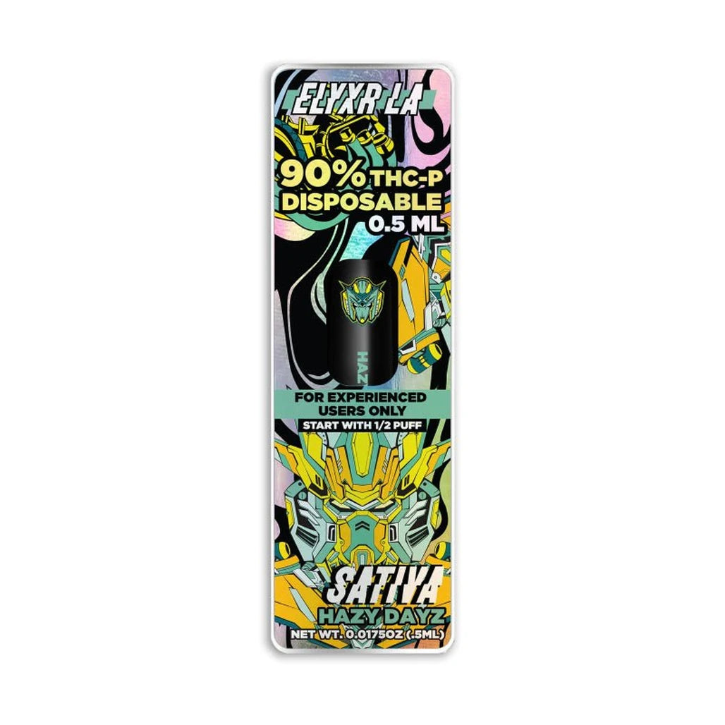 Elyxr LA Hazy Dayz THCP disposable 0.5mL (sativa)