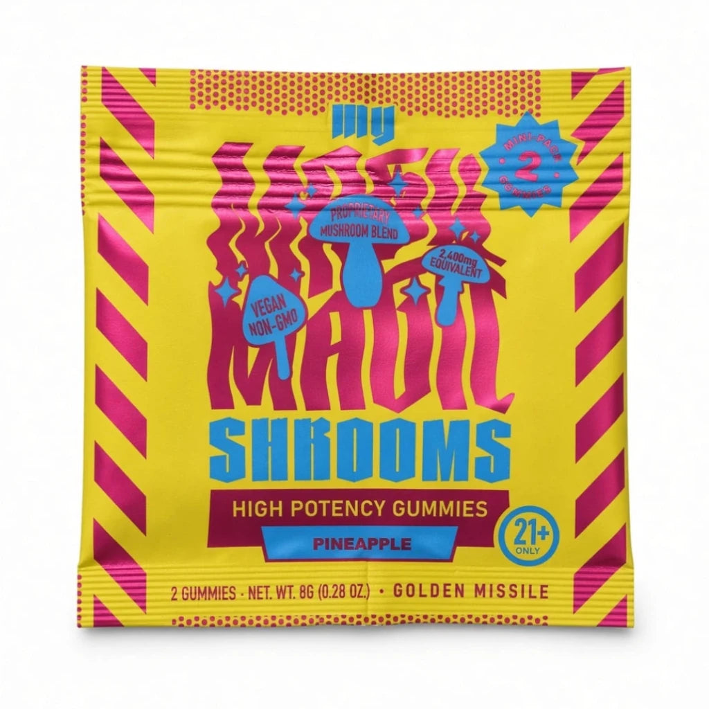 Exodus 1200mg Mushroom Gummies – Proprietary Nootropic Blend (10ct)