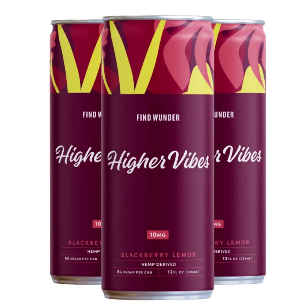 Find Wunder Blackberry Lemon 10mg THC + 10mg CBG Drink