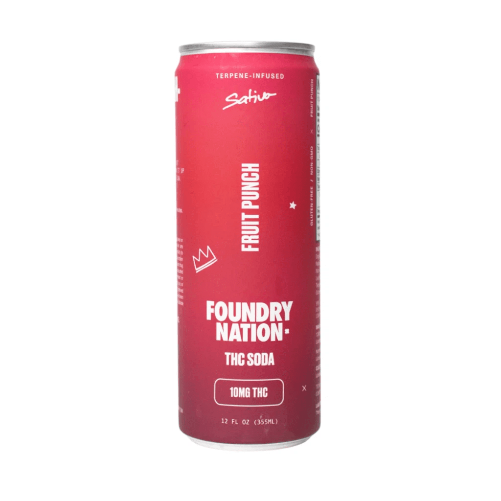 Foundry Nation Terpene-Infused THC Soda (10mg Delta-9)