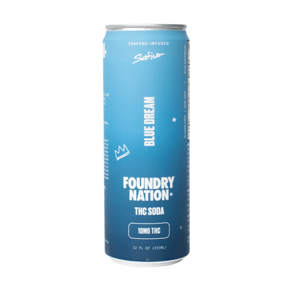 Foundry Nation Terpene-Infused THC Soda (10mg Delta-9)