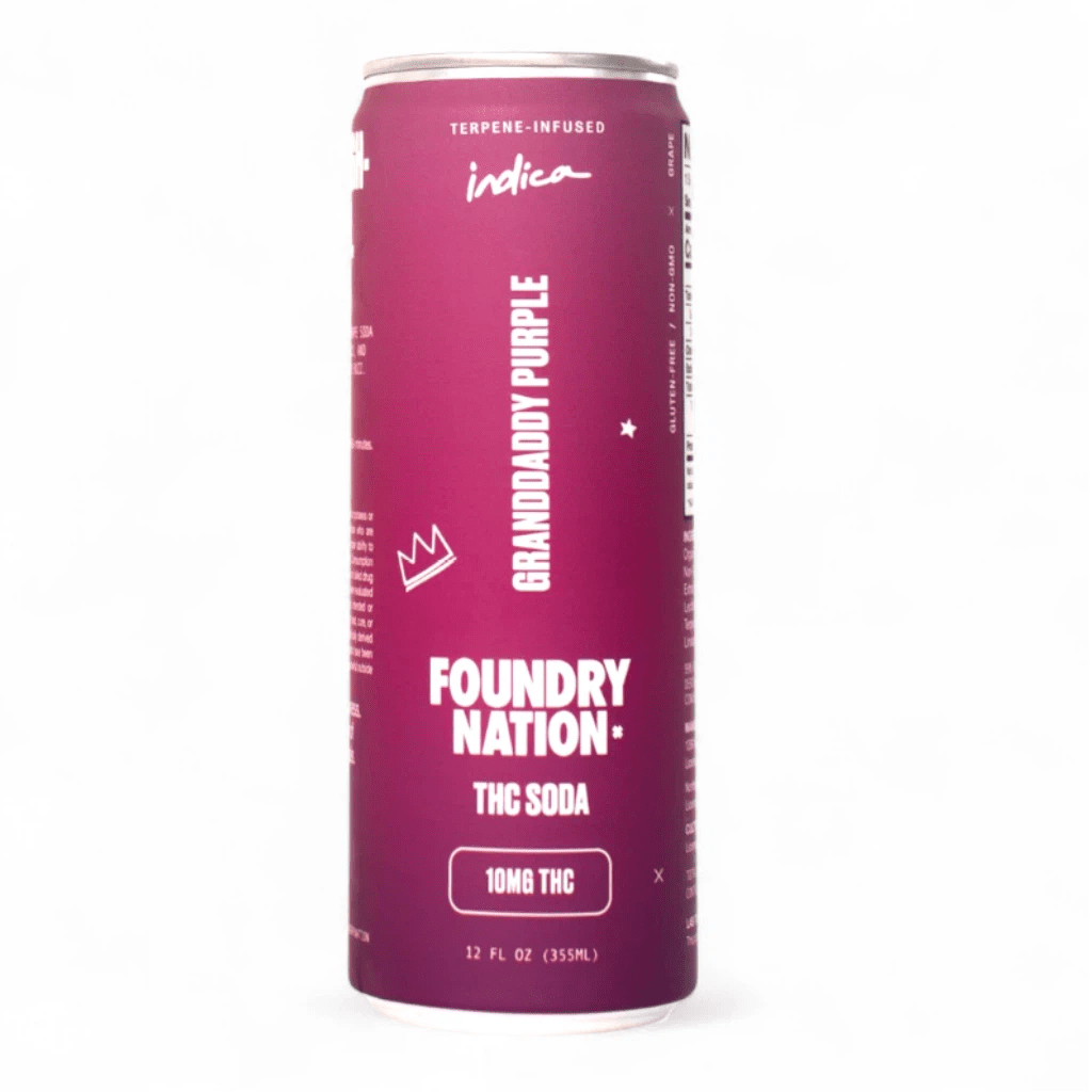 Foundry Nation Terpene-Infused THC Soda (10mg Delta-9)