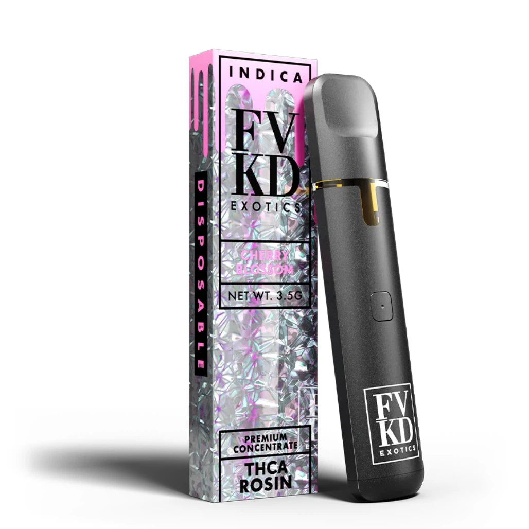 FVKD Exotics THCA Live Rosin Disposable 3.5g – Cherry Blossom