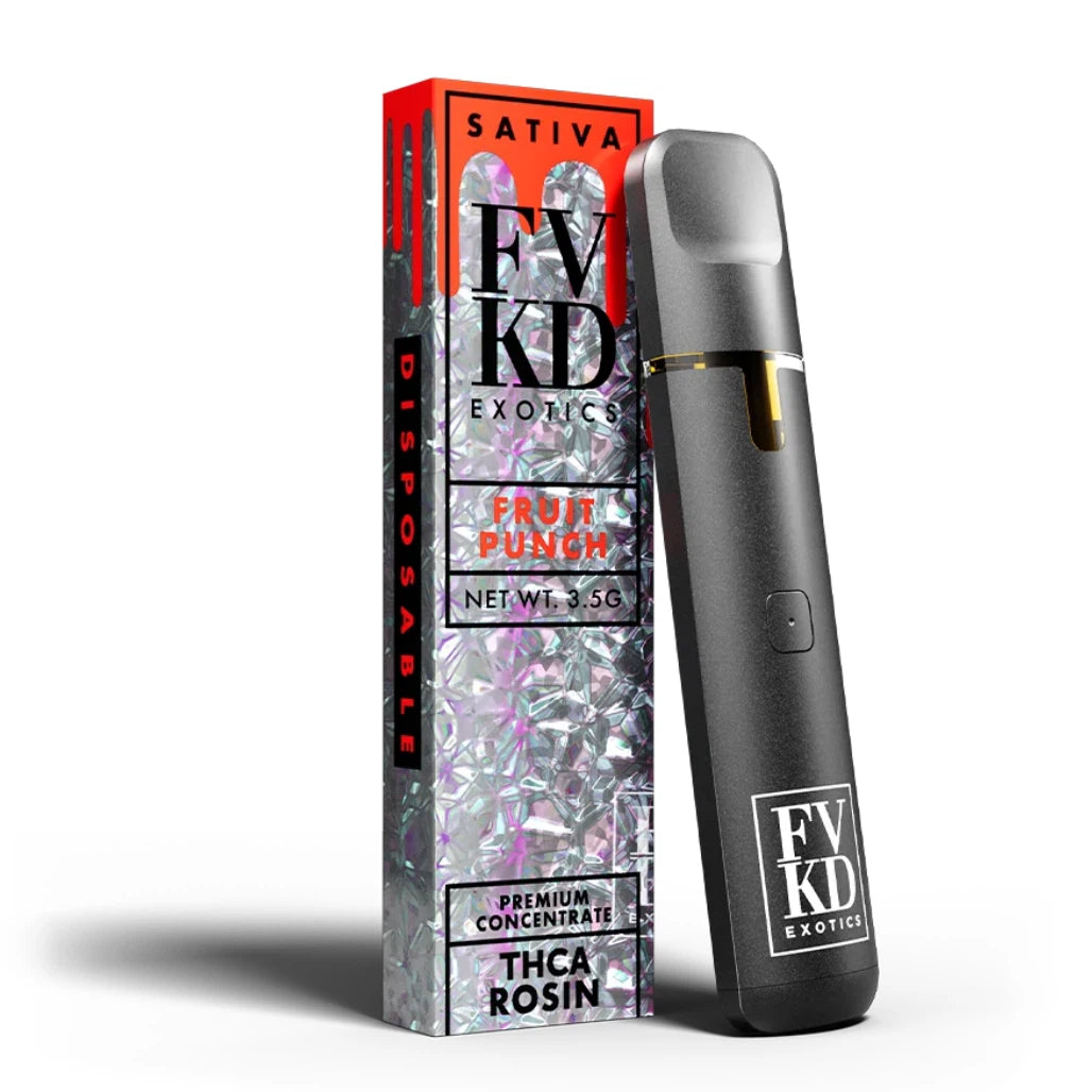 FVKD Exotics THCA Live Rosin Disposable 3.5g – Fruit Punch