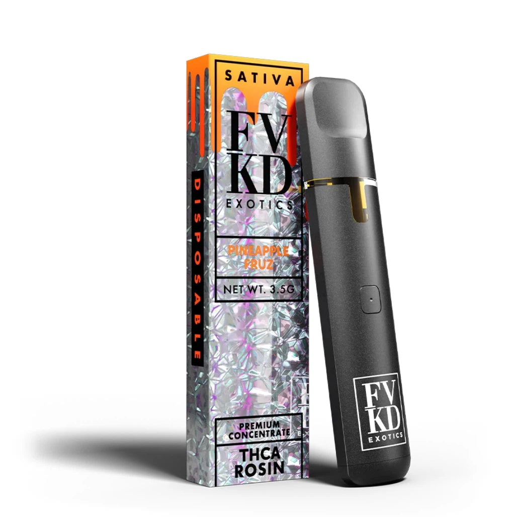 FVKD Exotics THCA Live Rosin Disposable 3.5g – Pineapple Fruz