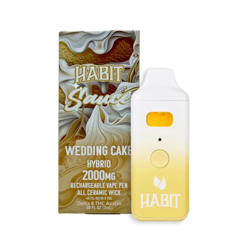 Habit Wedding Cake 2g THCA Disposable Vape 2000mg (Hybrid)
