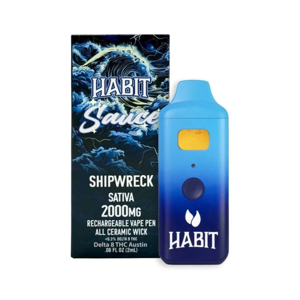 Habit 2g THCA Rechargeable Disposable – Shipwreck (Sativa)