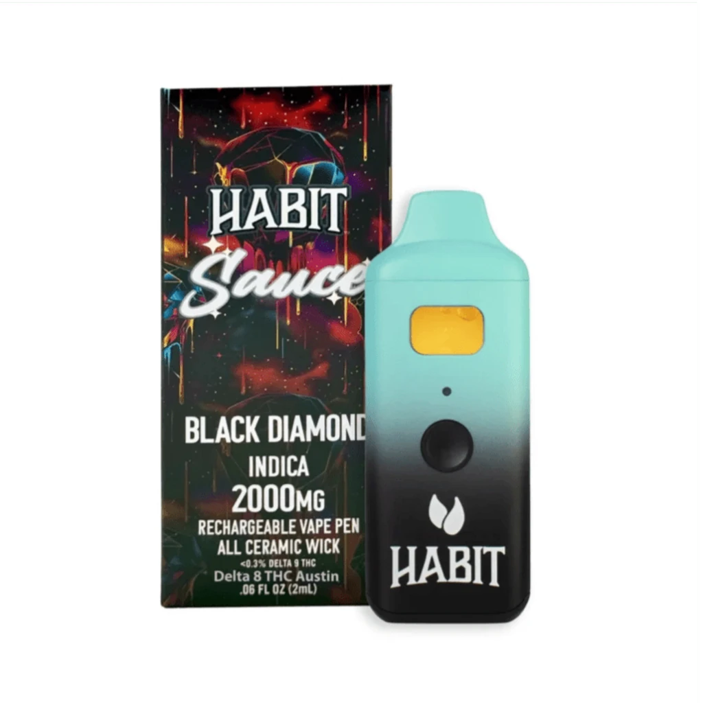Habit 2g THCA Rechargeable Disposable – Black Diamond (Indica)