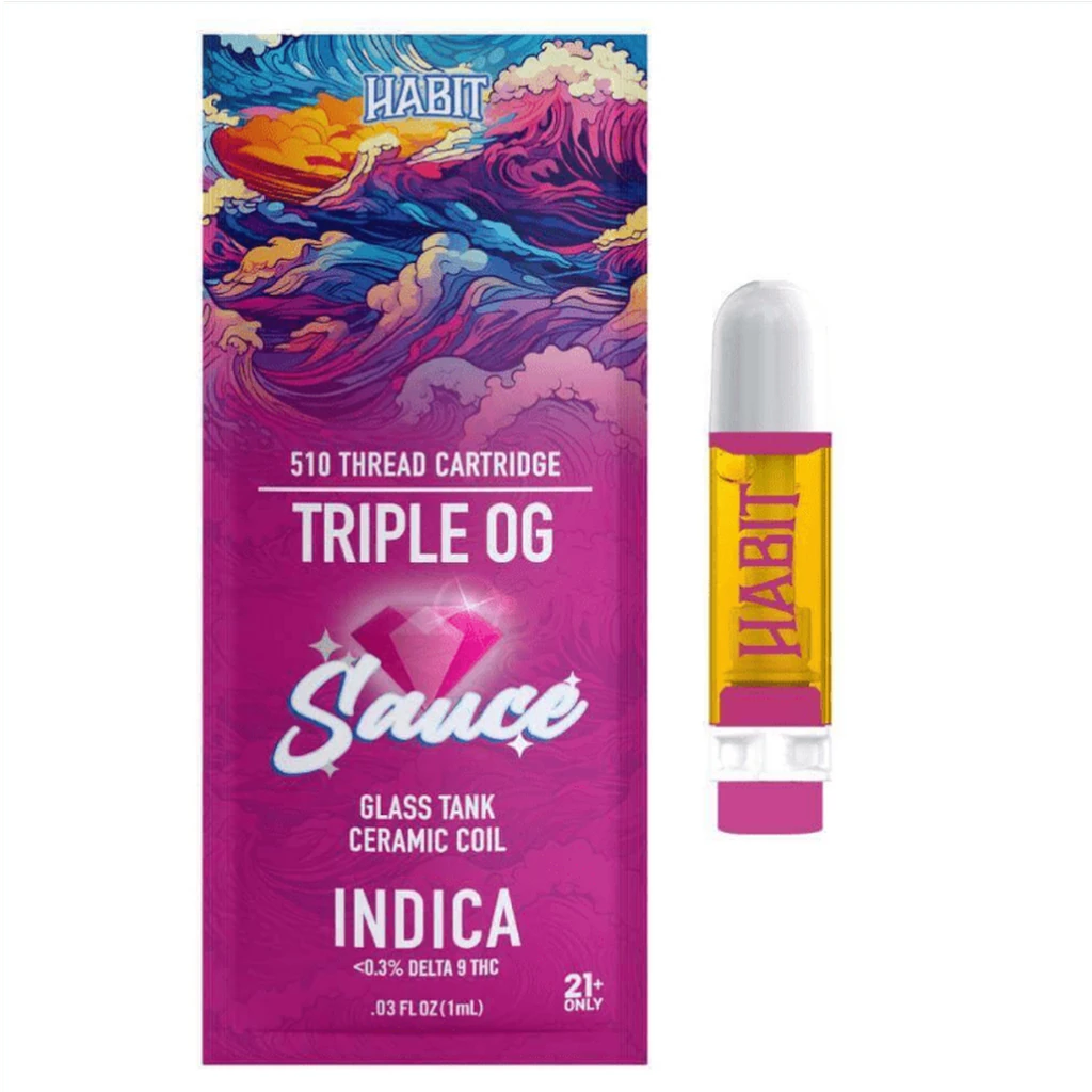 Habit THCA Live Terpene Cartridge 1g – Triple OG (Indica)