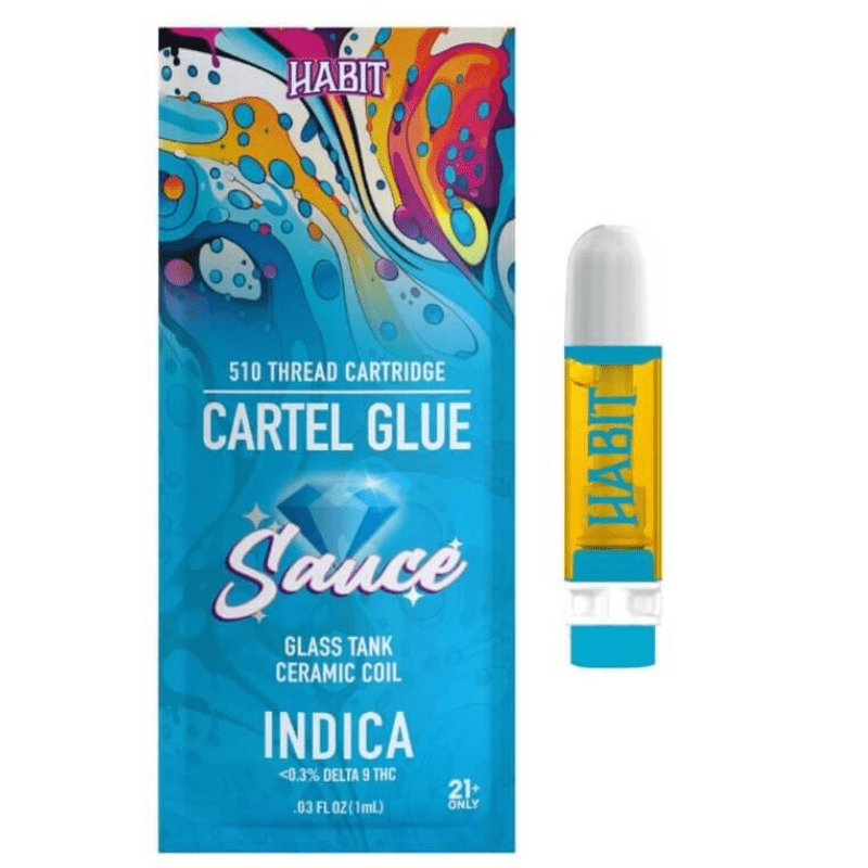 Habit Cartel Glue THCA Live Terpene Cartridge 1g (Indica)