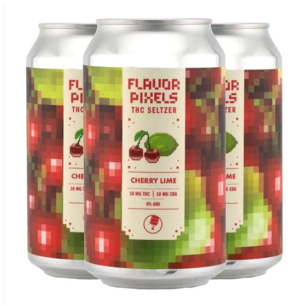 Insight Brewing Cherry Lime THC seltzer cans, 10mg THC + 10mg CBG