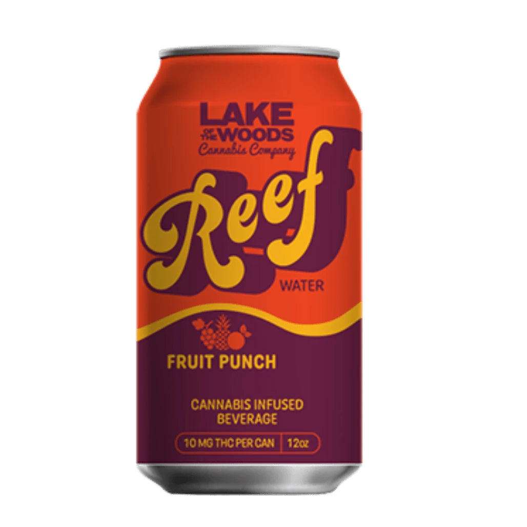 Lake of the Woods Reef Fruit Punch 10mg THC can