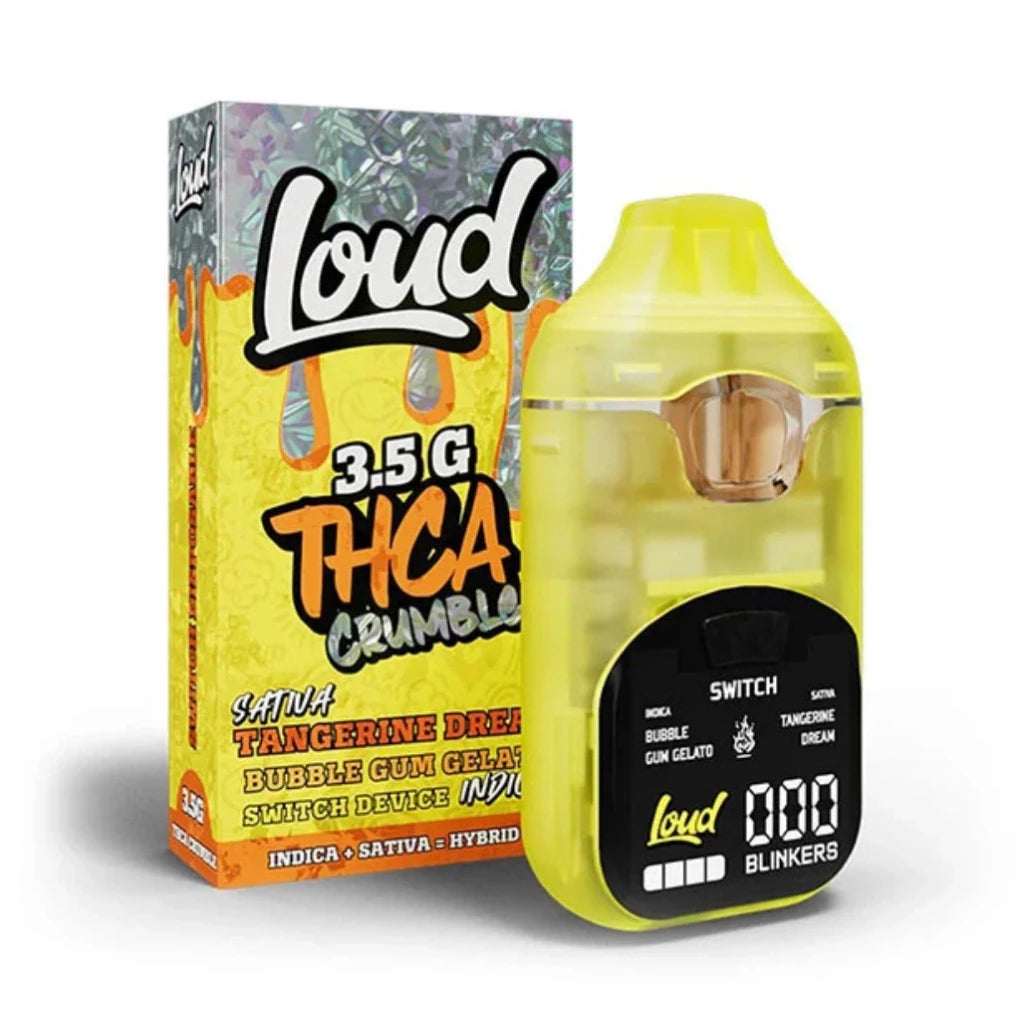 Loud 3.5g THCA Crumble Switch Dual-Chamber Disposable Vape