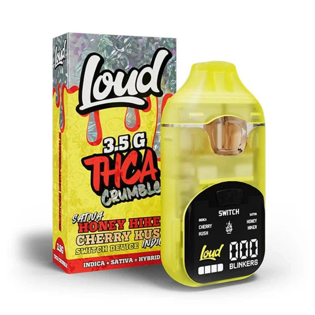 Loud 3.5g THCA Crumble Switch Dual-Chamber Disposable Vape