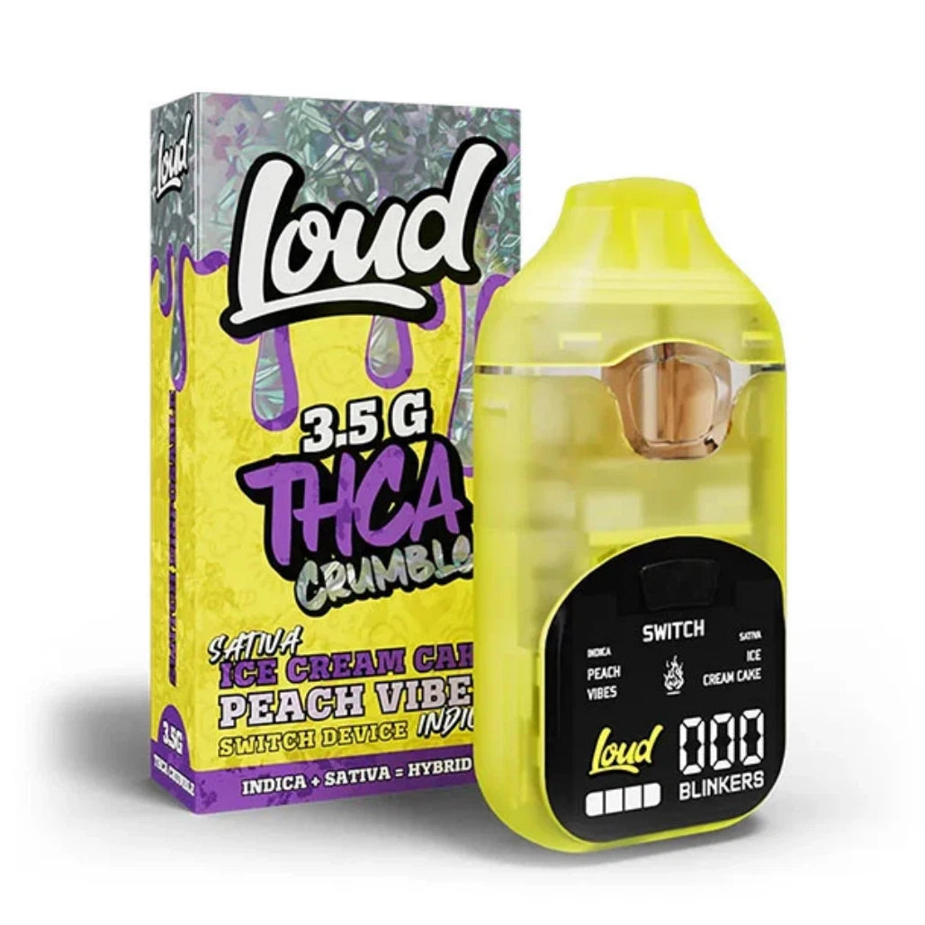 Loud 3.5g THCA Crumble Switch Dual-Chamber Disposable Vape
