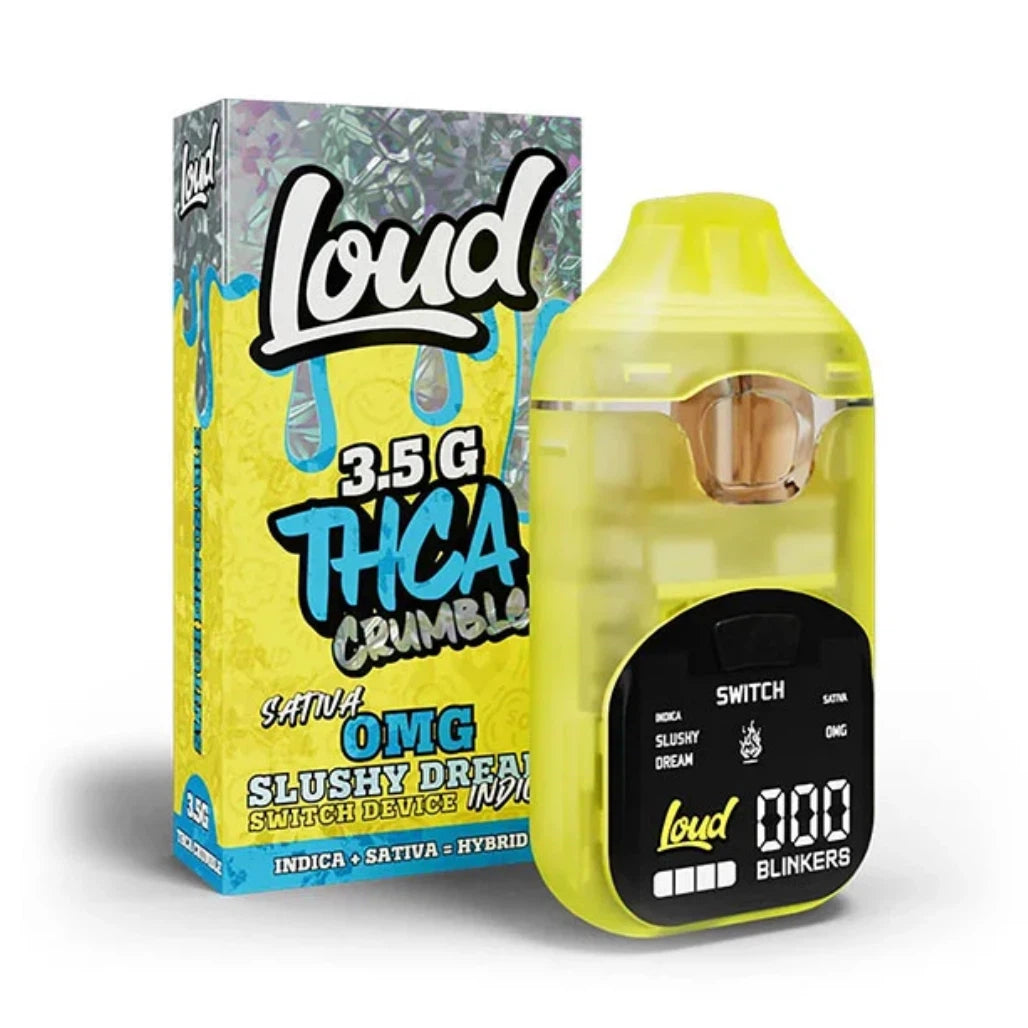 Loud 3.5g THCA Crumble Switch Dual-Chamber Disposable Vape
