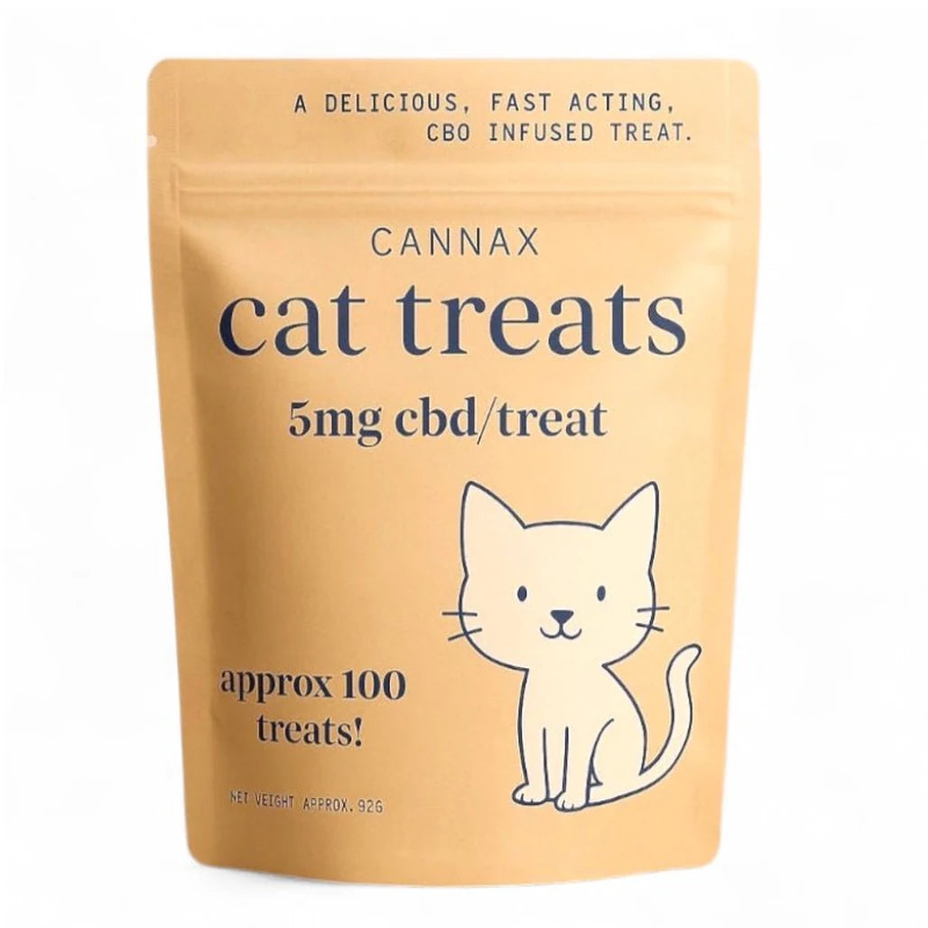 Mainstream CBD Cat Treats bag, 5mg CBD per treat, 100 count (500mg total)