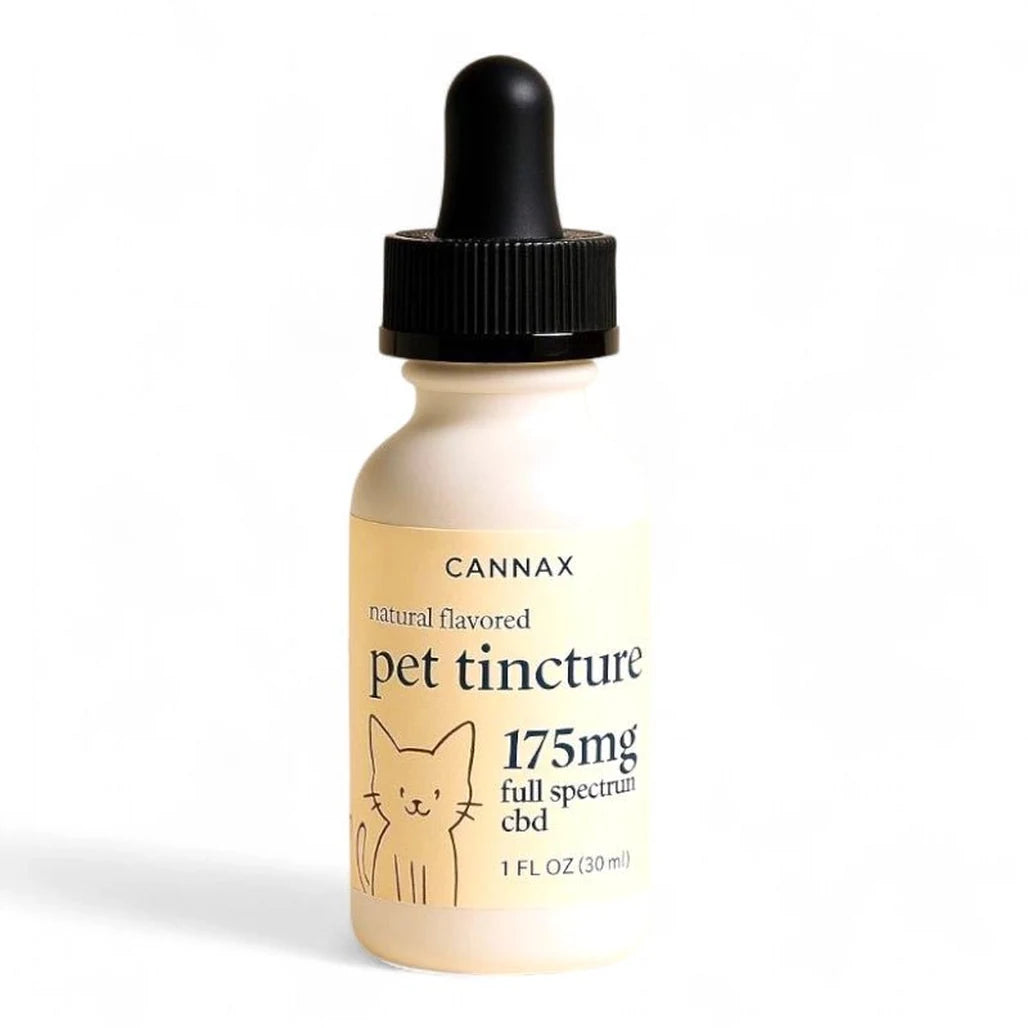 Mainstream CBD Pet Tincture 175mg Natural flavor, 30mL dropper bottle for cats and small dogs