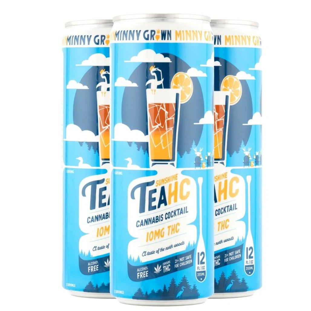 Minny Grown Sunshine TeaHC 10mg THC 4-pack