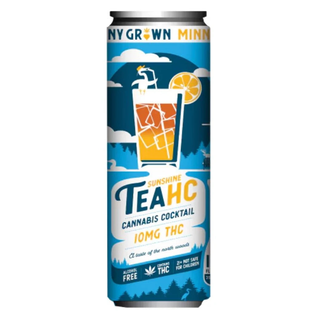 Minny Grown Sunshine TeaHC 10mg THC drink can