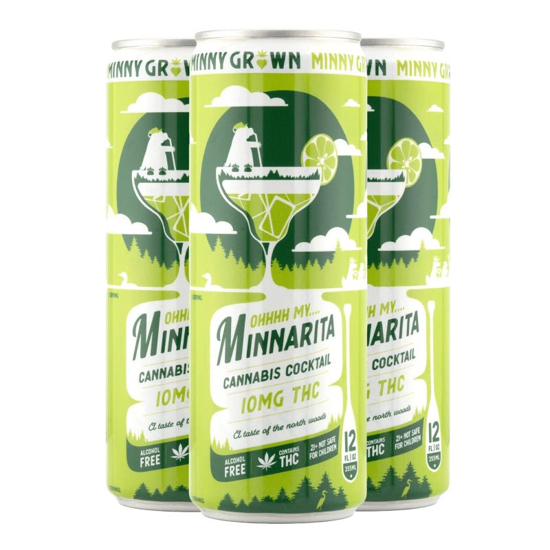 Minny Grown THC Drink 10mg – Mimosa, Moscow Moose, Minnarita, Piña Colada + 6 More