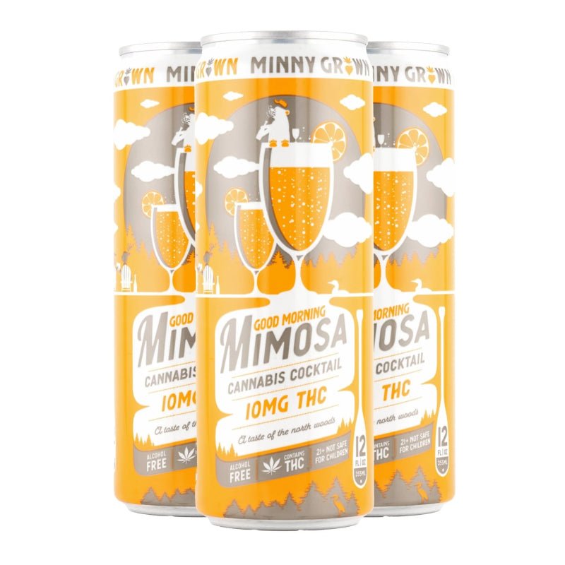 Minny Grown THC Drink 10mg – Mimosa, Moscow Moose, Minnarita, Piña Colada + 6 More