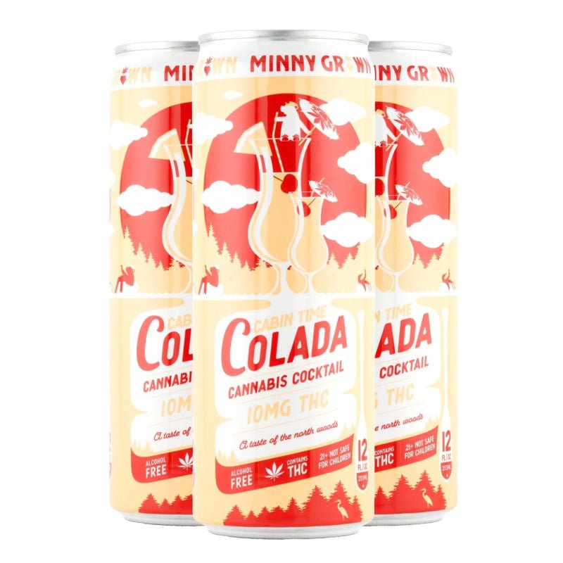 Minny Grown THC Drink 10mg – Mimosa, Moscow Moose, Minnarita, Piña Colada + 6 More