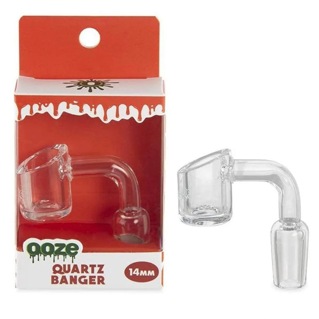 Ooze 14mm quartz banger with packaging