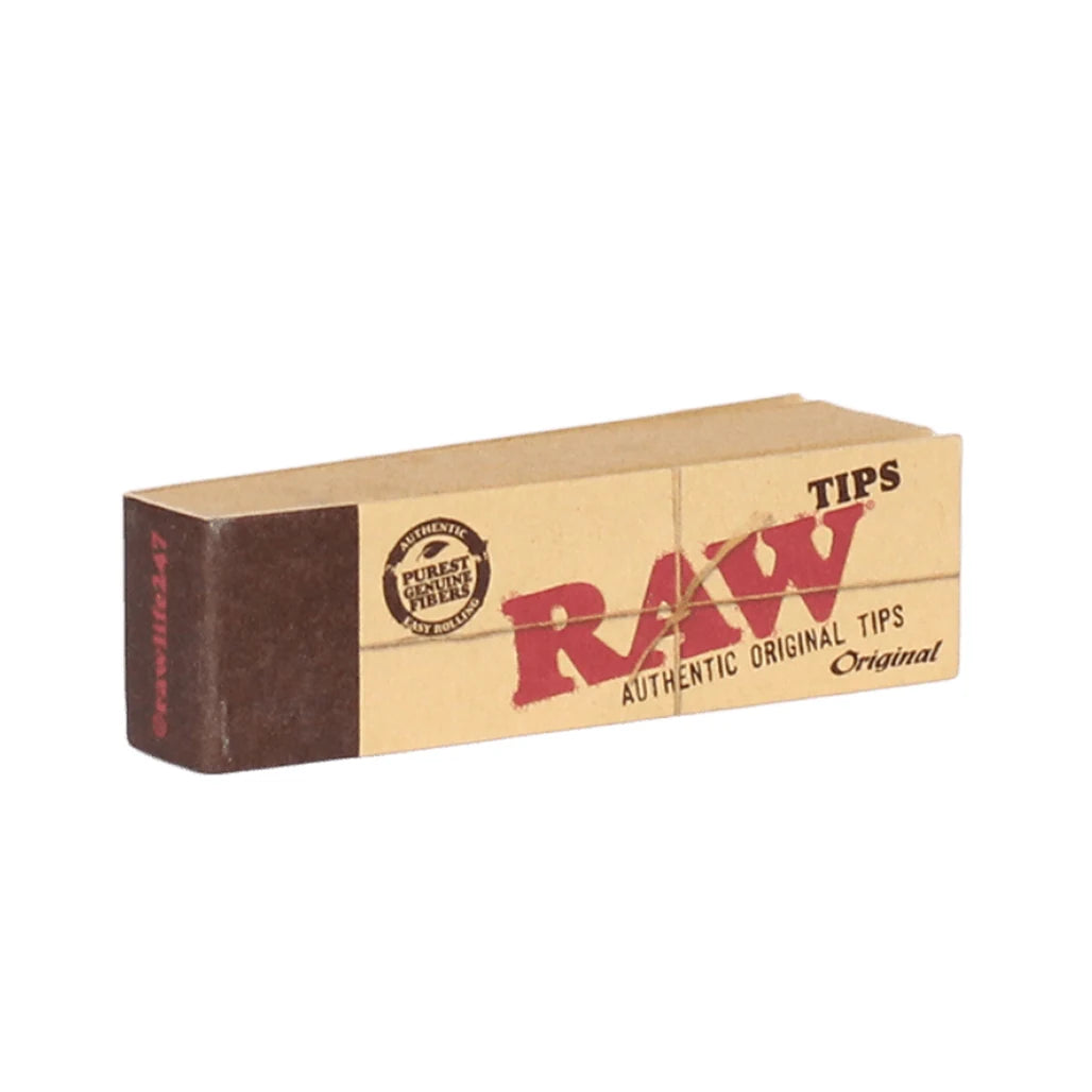 RAW Original natural unrefined tips booklet