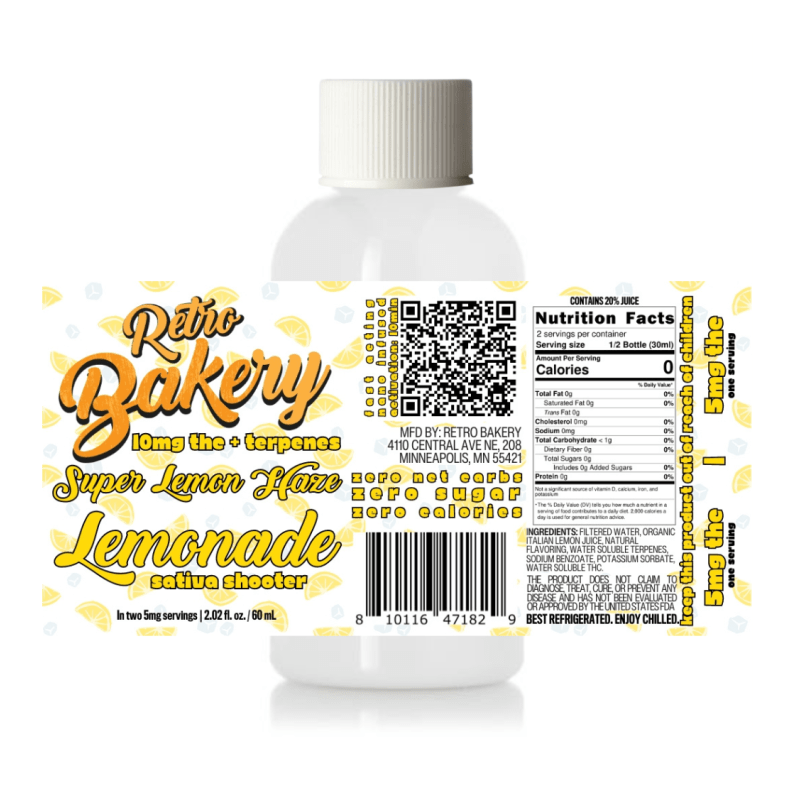 Retro Bakery 10mg THC Shot