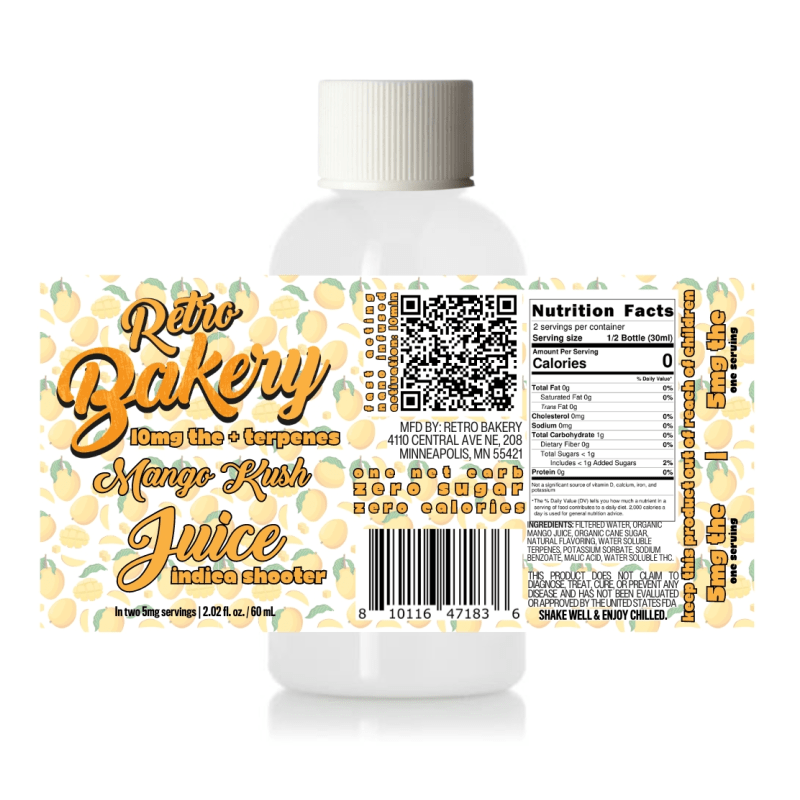 Retro Bakery 10mg THC Shot