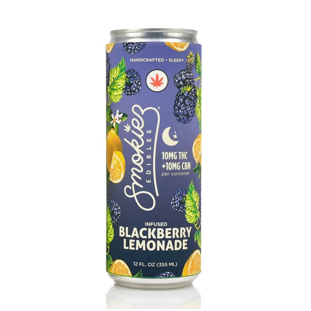 Smokiez Blackberry Lemonade 10mg THC + 10mg CBN 12oz can