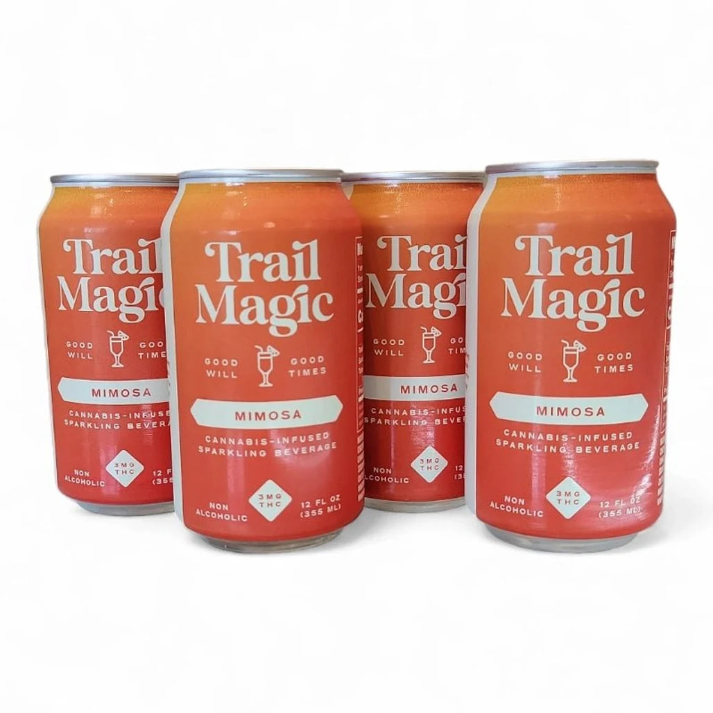 Trail Magic Mimosa THC beverage 4-pack