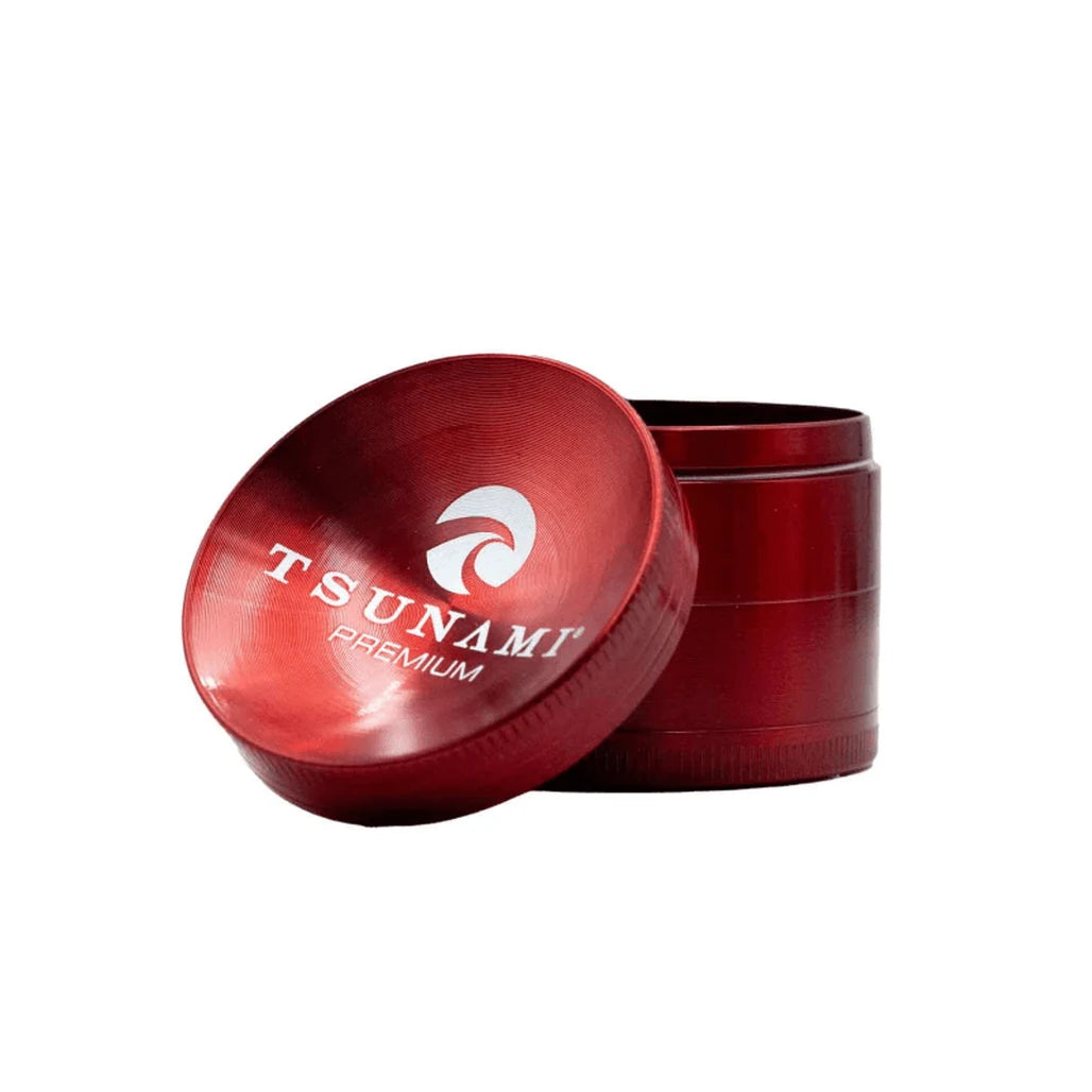 Tsunami 50mm grinder, red