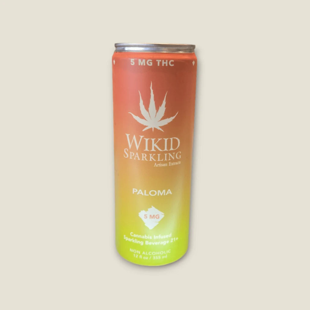 Wikid Sparkling Paloma 5mg THC beverage can