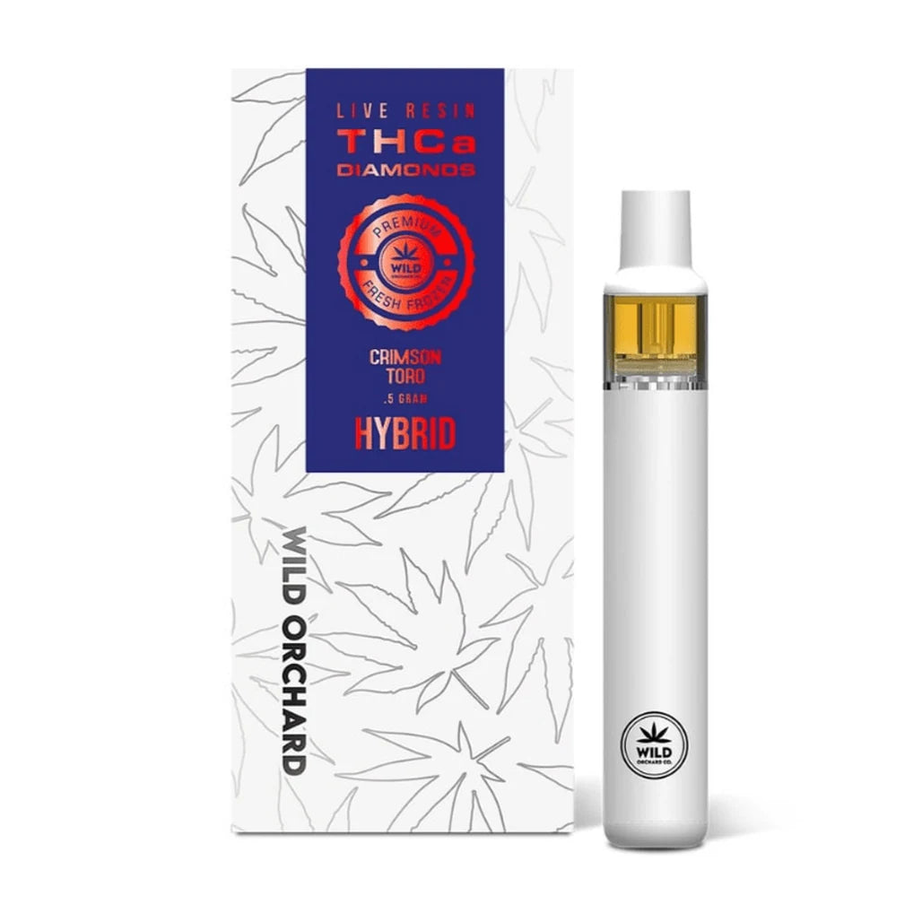 Wild Orchard Crimson Toro THCA Diamonds Live Resin Vape 0.5g