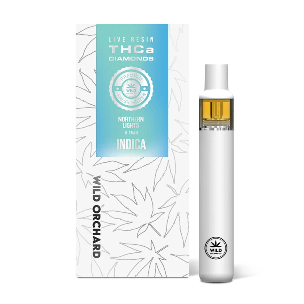 Wild Orchard Northern Lights THCA Diamonds Live Resin Vape 0.5g