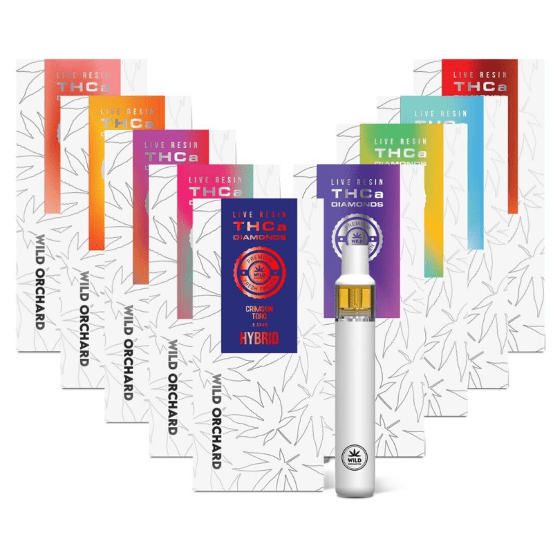 Wild Orchard THCA Diamonds Live Resin Vape 0.5g – Premium Hemp-Derived THCA Disposable