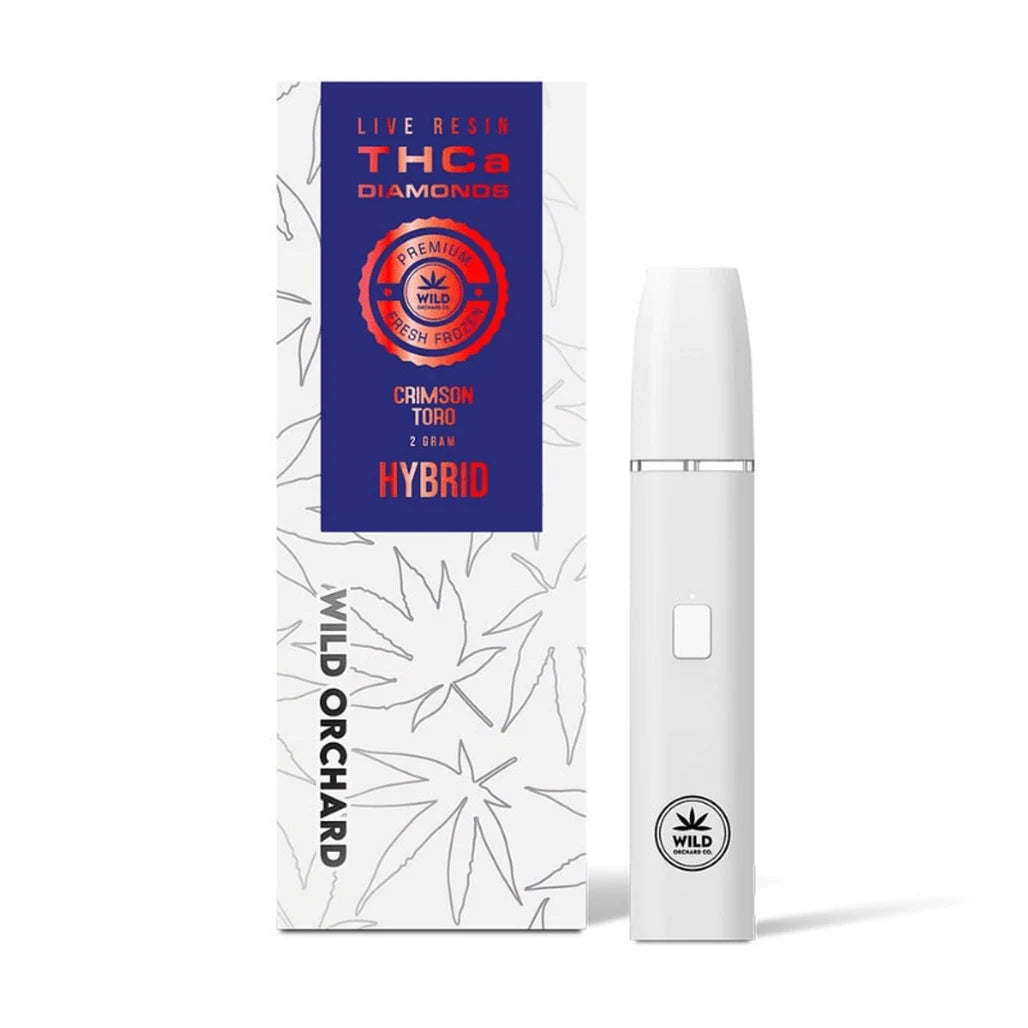 Wild Orchard Crimson Toro THCA Diamonds Live Resin 2g disposable